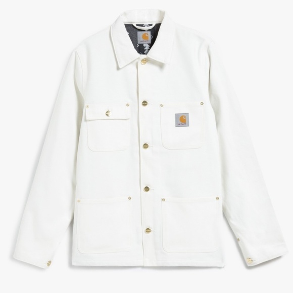 white carhartt jacket